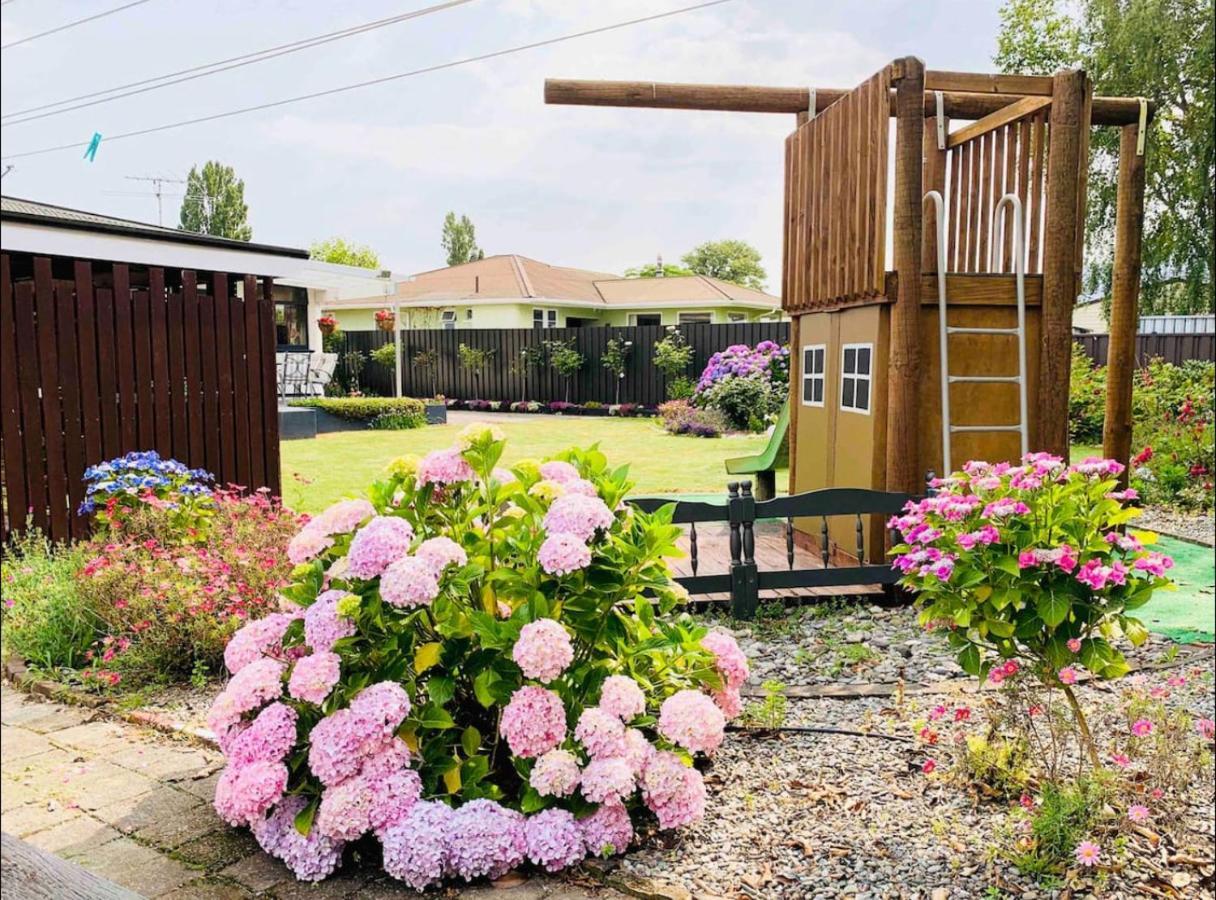 Peaceful House With Kids Playground Villa Motueka Dış mekan fotoğraf